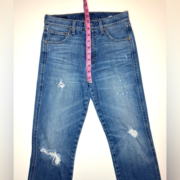 Lucky Brand Women’s Authentic Straight Crop Blue Denim Jeans Size- 2/26 - Picture 6 of 9